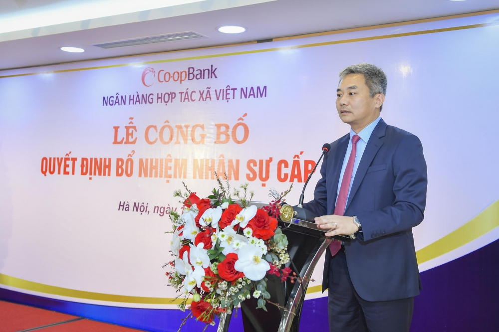 Co-opBank: Công bố quyết định bổ nhiệm nhân sự cấp cao