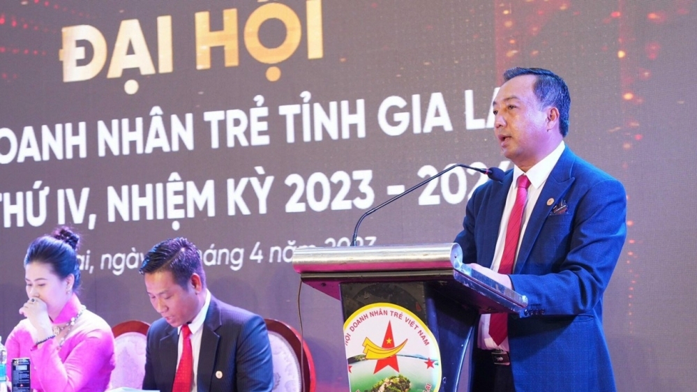 Ông Phan Thanh Thiên tái cử Chủ tịch Hội Doanh nhân trẻ tỉnh Gia Lai