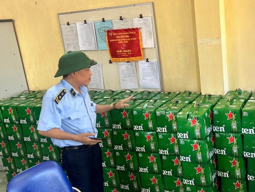 Liên tiếp phát hiện bia hiệu Heineken không hóa đơn chứng từ