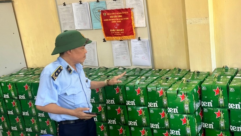 Liên tiếp phát hiện bia hiệu Heineken không hóa đơn chứng từ