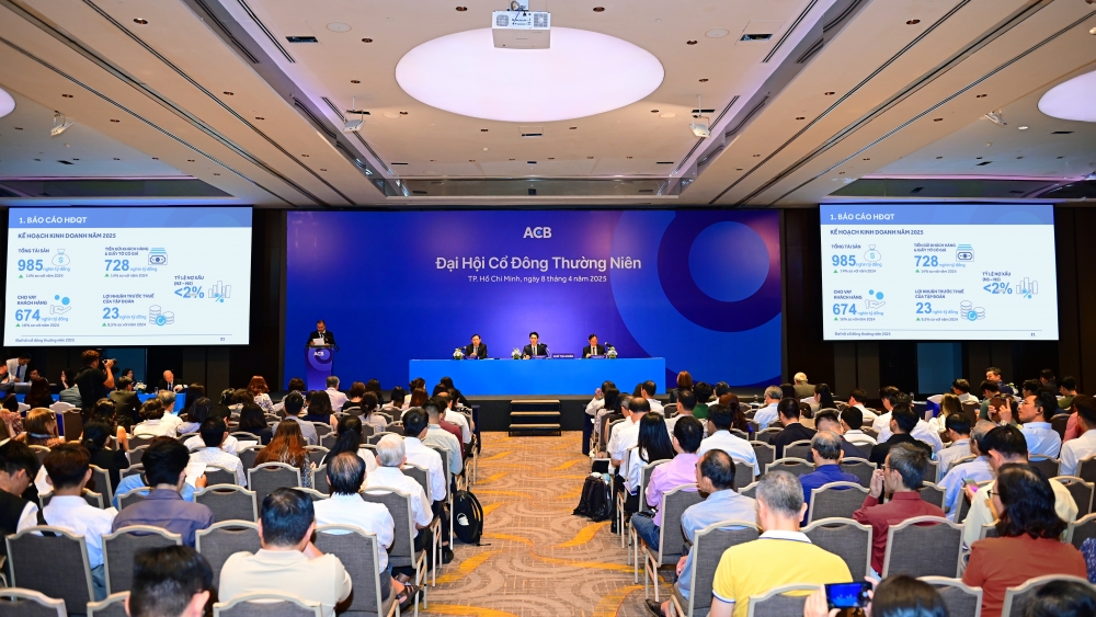 Ngân hàng ACB đặt mục tiêu lãi 23.000 tỷ đồng năm 2025