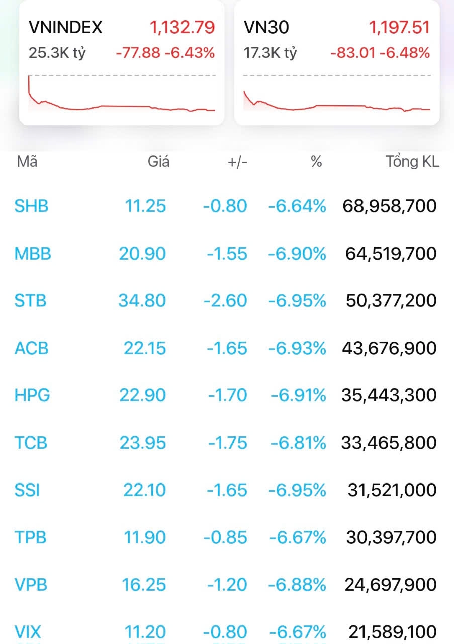 Thị trường chứng khoán quá “cực đoan” sau chính sách thuế của Mỹ