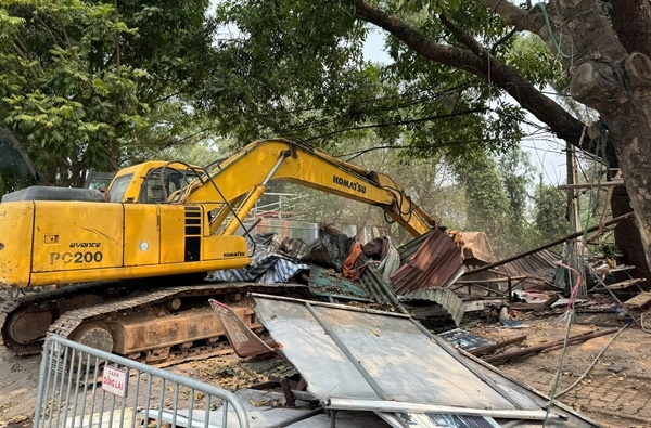 Huyện Hoài Đức quyết liệt xử lý vi phạm đất đai, xây dựng