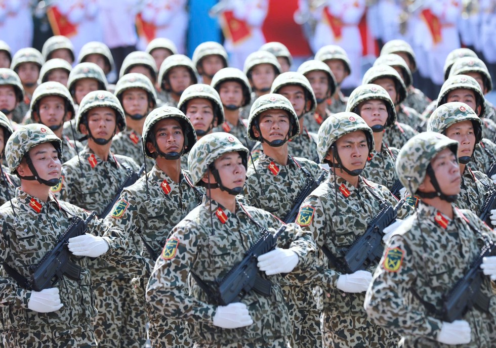 Hình ảnh Bác Hồ nổi bật trong buổi tổng luyện diễu binh 30.4 ở TP.HCM- Ảnh 12.