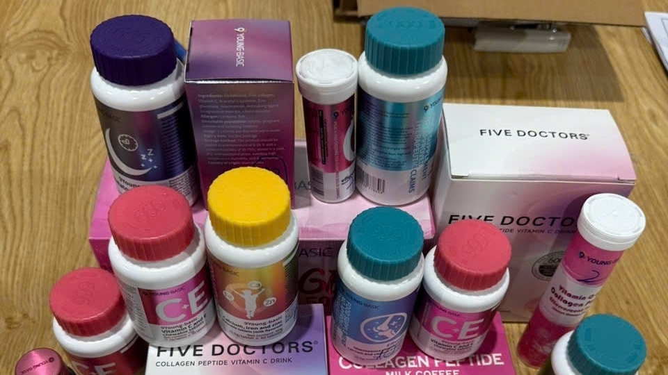 Hơn 25 tấn vitamin, collagen không rõ chất lượng tuồn vào Bắc Ninh