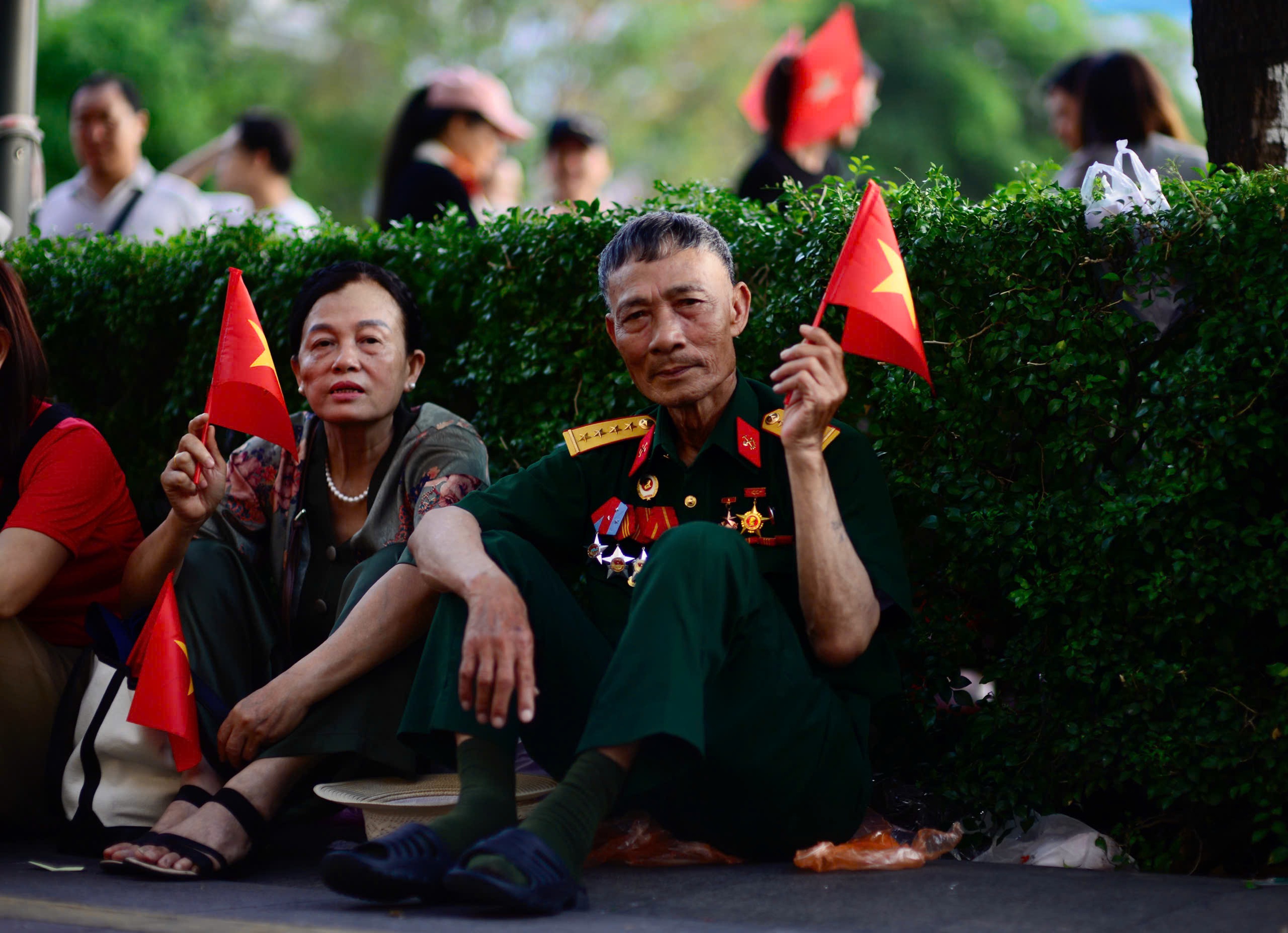 Hình ảnh Bác Hồ nổi bật trong buổi tổng luyện diễu binh 30.4 ở TP.HCM- Ảnh 29.