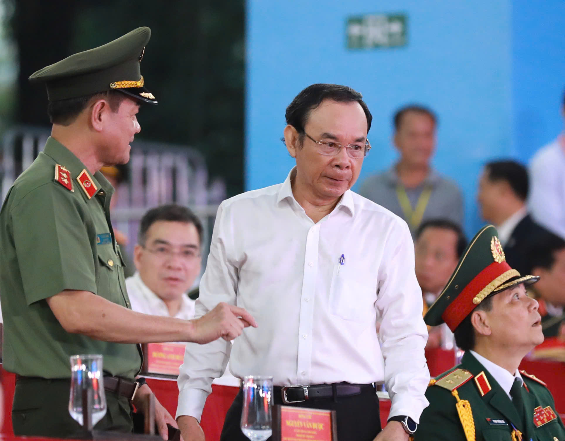 Hình ảnh Bác Hồ nổi bật trong buổi tổng luyện diễu binh 30.4 ở TP.HCM- Ảnh 20.