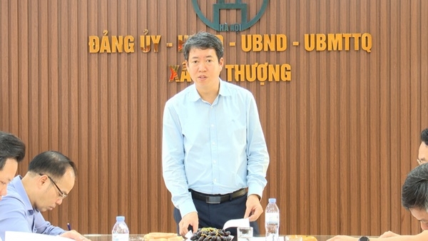 Chủ tịch Hoài Đức tiếp tục thị sát việc xử lý vi phạm đất đai, xây dựng