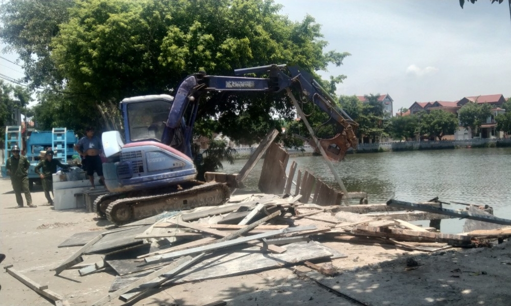 Hà Nội: Các địa phương quyết liệt nghiêm trị vi phạm về quản lý đất đai, trật tự xây dựng Hà Nội: Các địa phương quyết liệt nghiêm trị vi phạm về quản lý đất đai, trật tự xây dựng