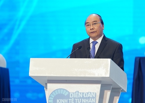 Thủ tướng Nguyễn Xuân Phúc nêu "10 chữ" để phát triển kinh tế tư nhân