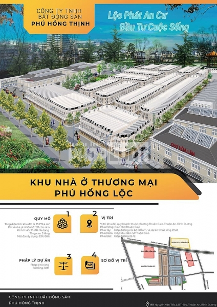 hoan tat thi cong du an khu nha o thuong mai phu hong loc phu hong phat