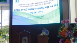 Công ty Cổ phần Thương mại Hà Tây bị “trảm” vì công bố sai lệch thông tin