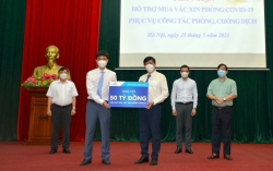 Hòa Phát ủng hộ 50 tỷ đồng vào Quỹ mua vắc xin phòng Covid-19