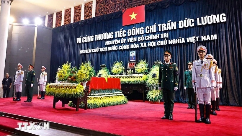 Cử hành trọng thể Lễ Quốc tang nguyên Chủ tịch nước Trần Đức Lương