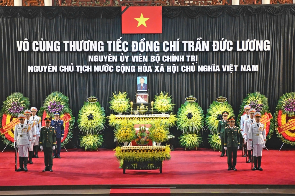 Lễ truy điệu nguyên Chủ tịch nước Trần Đức Lương