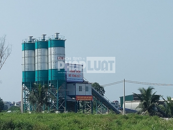 Thanh Trì: Trách nhiệm thuộc về ai khi để loạt trạm trộn bê tông gây ô nhiễm môi trường?