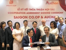 Saigon Co.op tiếp quản 18 siêu thị của Auchan Việt Nam