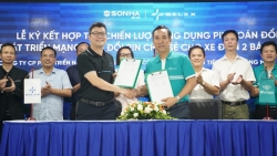 Sơn Hà bắt tay với đối tác xóa bỏ nỗi lo về sạc pin xe điện