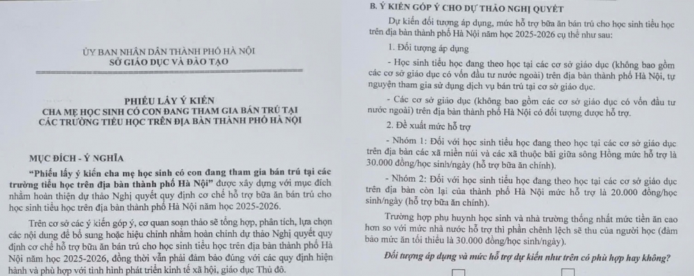 Hà Nội dự chi hơn 3.000 tỷ hỗ trợ bữa trưa cho học sinh tiểu học