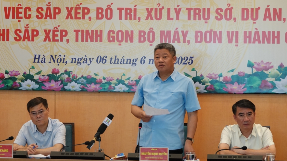 Hà Nội có 291 cơ sở dôi dư cần xử lý sau sắp xếp