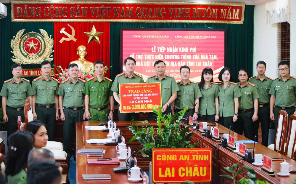 Nghĩa tình của Công an Hà Nội với đồng bào vùng cao