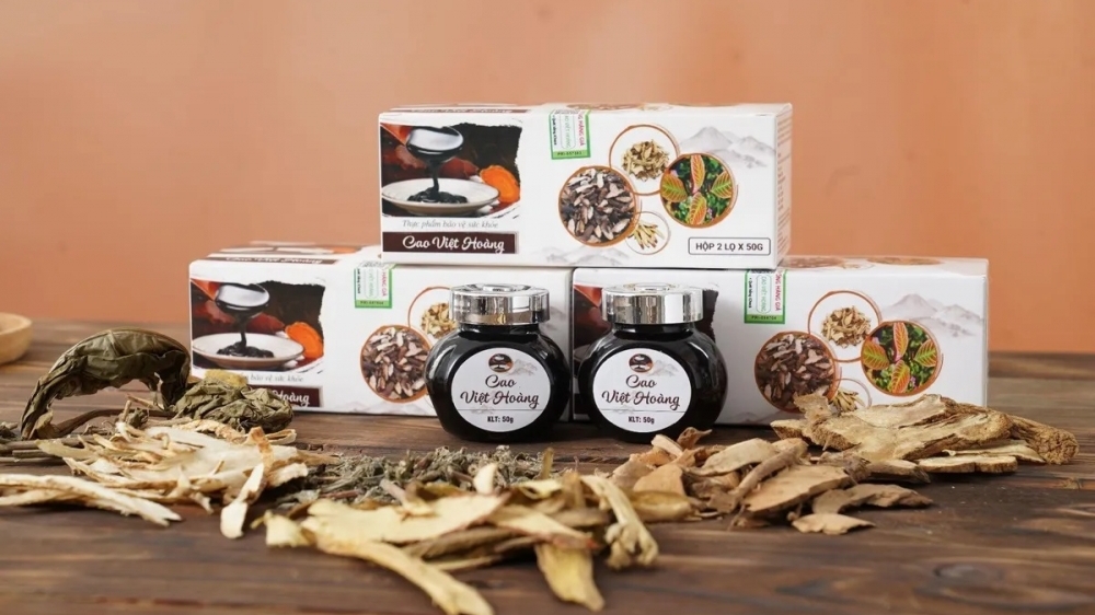 Thực phẩm bảo vệ sức khỏe Cao Việt Hoàng quảng cáo như thuốc chữa bệnh