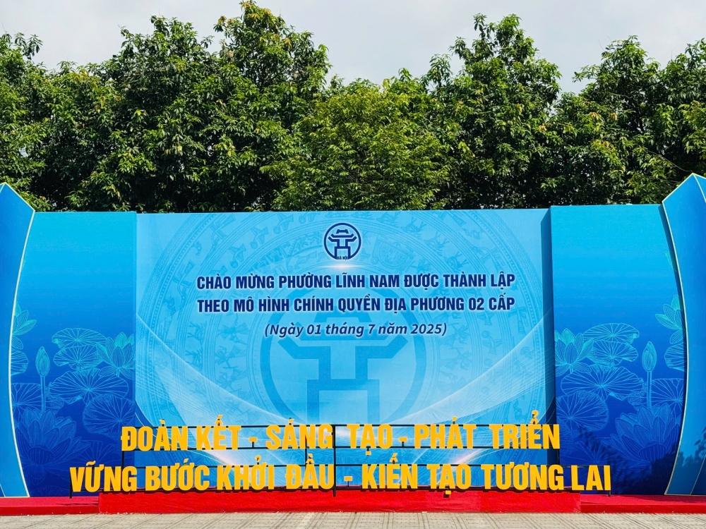 Ông Đỗ Thanh Tùng làm Bí thư Đảng ủy phường Lĩnh Nam mới