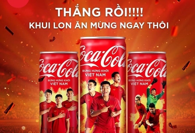 coca cola quang cao mo lon viet nam sao cho dung luat