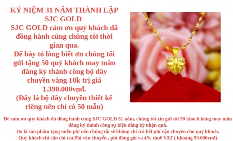 Cảnh báo giả danh Công ty vàng bạc SJC để lừa đảo