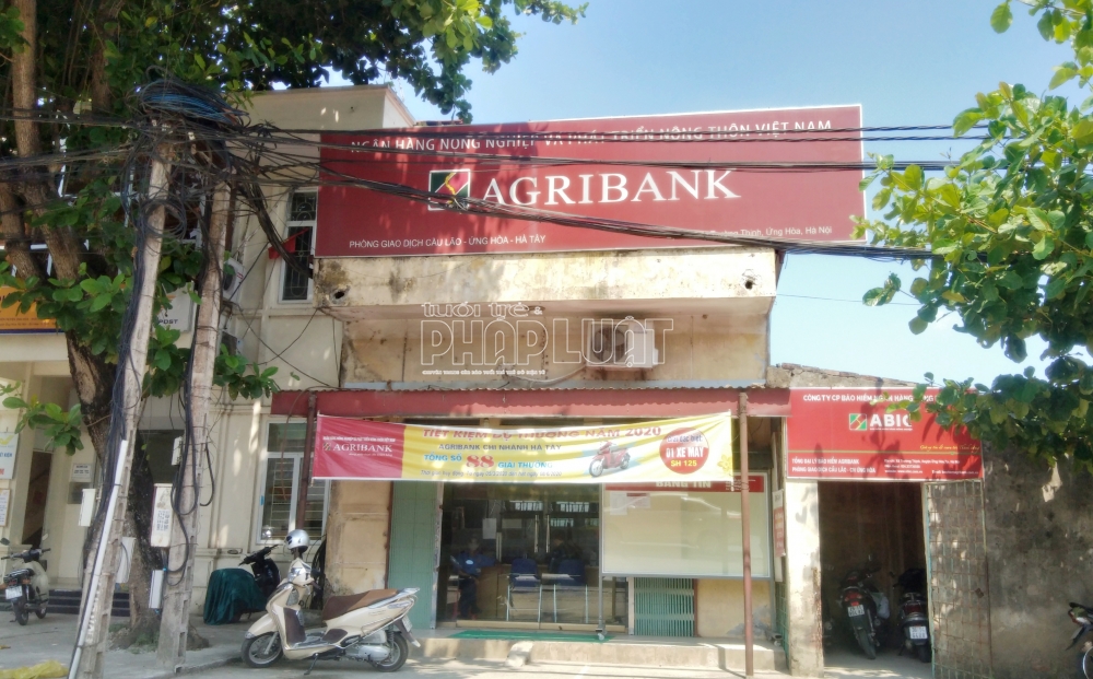 ha noi nguoi dan to co dau hieu lua dao tai agribank ung hoa