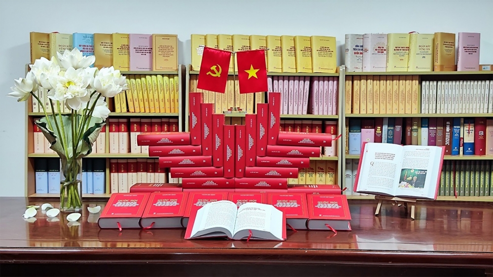 Ra mắt cuốn sách của Tổng Bí thư Nguyễn Phú Trọng về Quốc hội