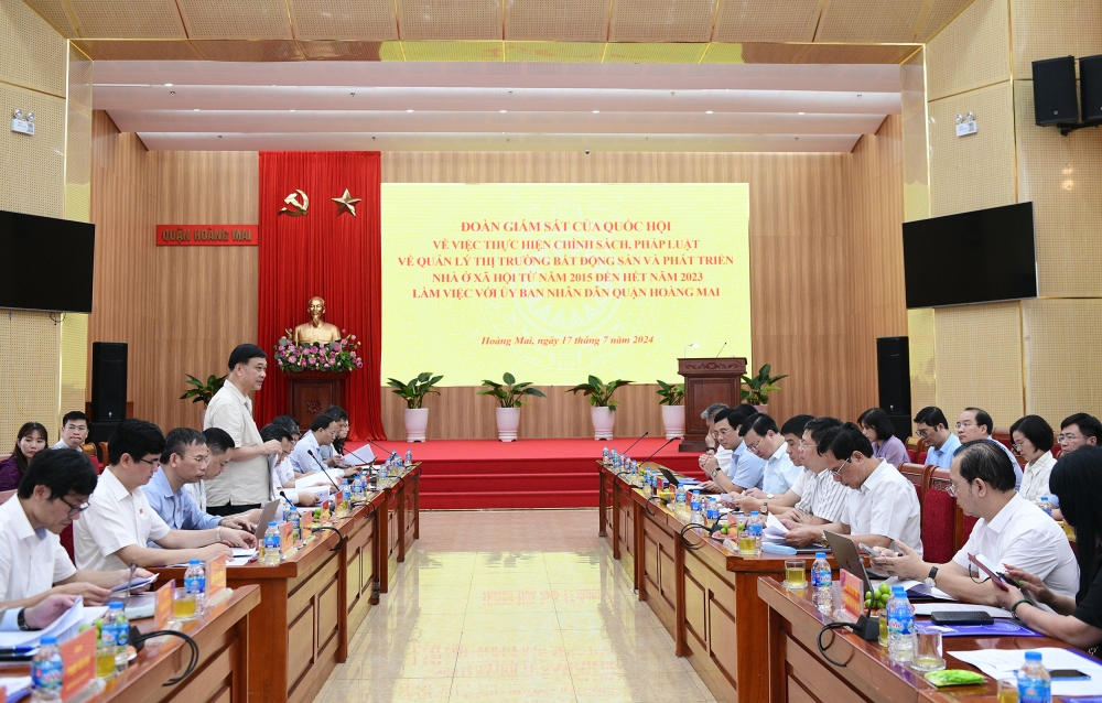 Quốc hội giám sát thị trường bất động sản tại Hà Nội