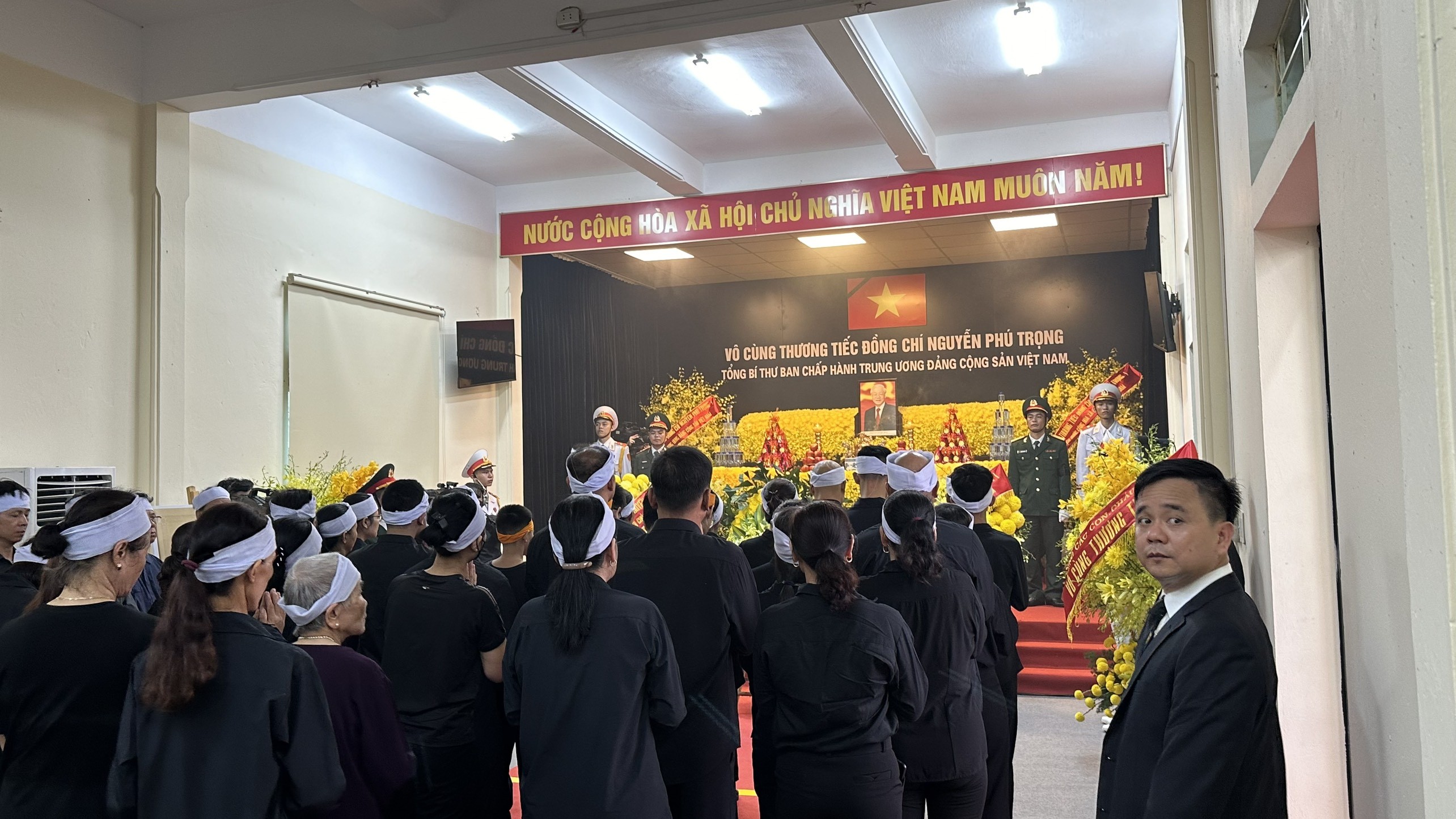 Lễ viếng Tổng Bí thư Nguyễn Phú Trọng tại quê nhà