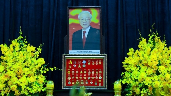 Chiều nay, cử hành Lễ truy điệu và an táng Tổng Bí thư Nguyễn Phú Trọng