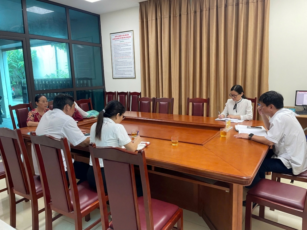 Các xã Hoài Đức, Dương Hòa: Kịp thời lắng nghe, giải quyết kiến nghị của người dân