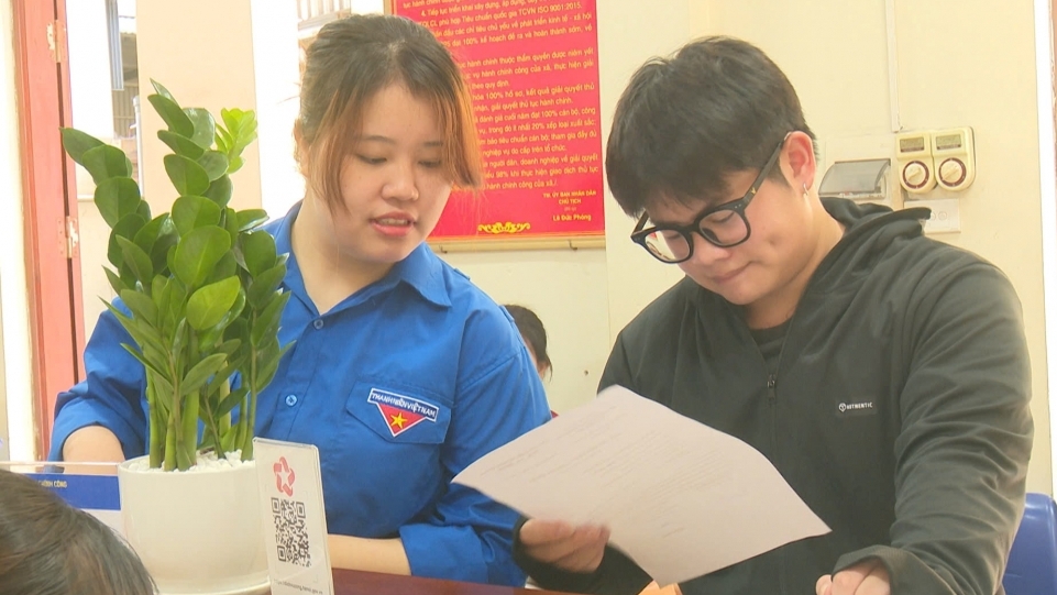 Sức trẻ chung tay cùng chính quyền xã Dương Hòa vận hành mô hình mới