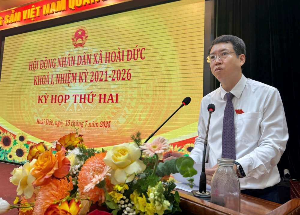 Kỳ họp thứ 2 HĐND xã Hoài Đức thông qua 5 nghị quyết quan trọng Kỳ họp thứ 2 HĐND xã Hoài Đức thông qua 5 nghị quyết quan trọng