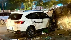 ha noi tam giu hinh su tai xe uong ruou roi lai xe gay tai nan lien hoan