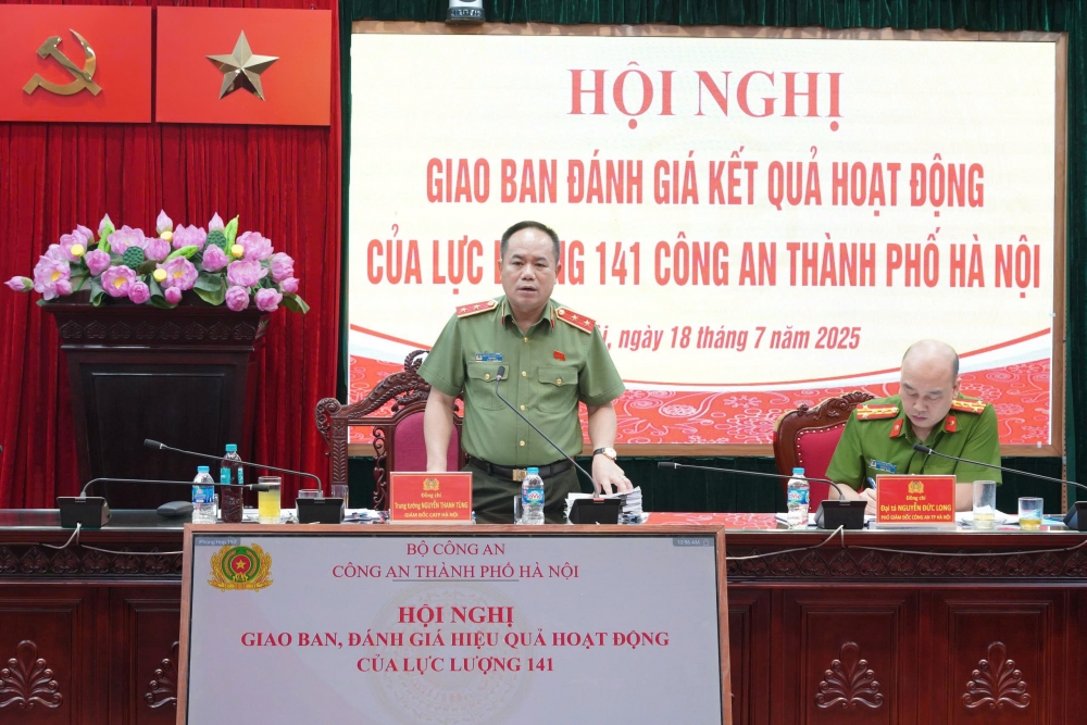 Thương hiệu 141: “Quả đấm thép” của Công an Hà Nội