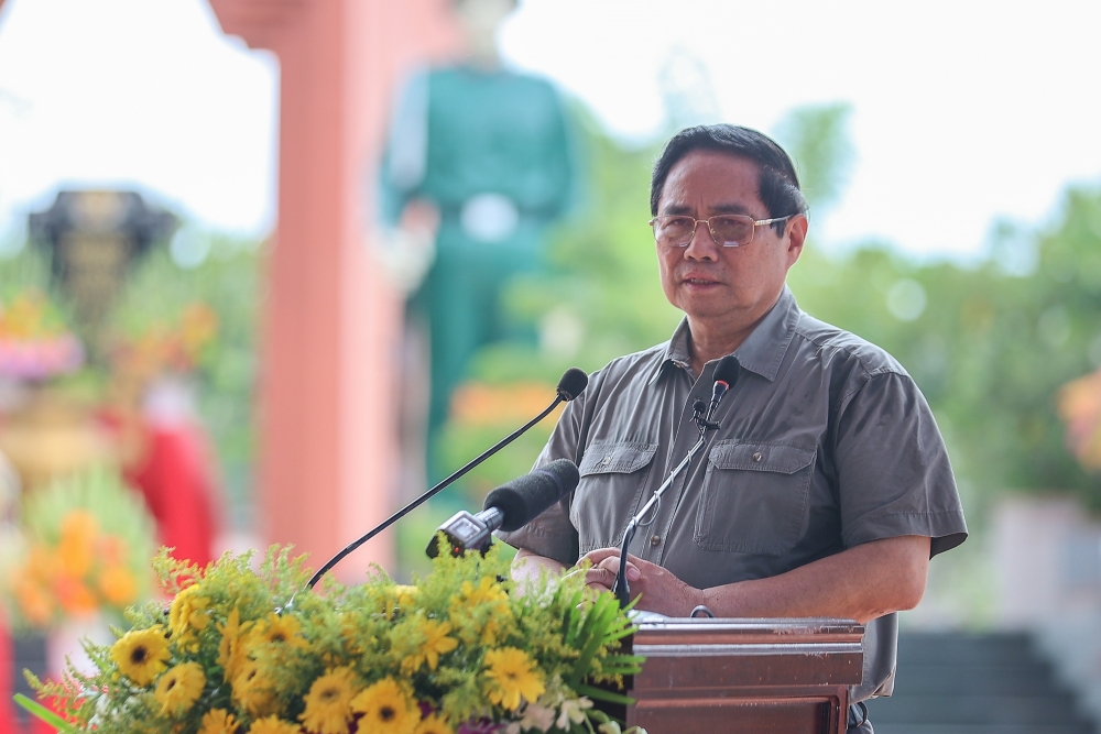 Thủ tướng: "Tiếp tục làm hết sức mình để không một liệt sĩ nào bị lãng quên"
