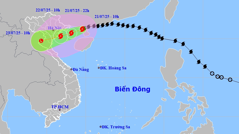 bao so 3 sap do bo dat lien canh bao mua to gio lon o mien bac