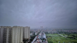 bao so 3 sap vao dat lien nhieu tinh mien bac bat dau mua to gio giat