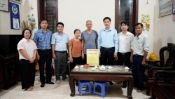 Lãnh đạo xã Dương Hòa tri ân gia đình chính sách, người có công