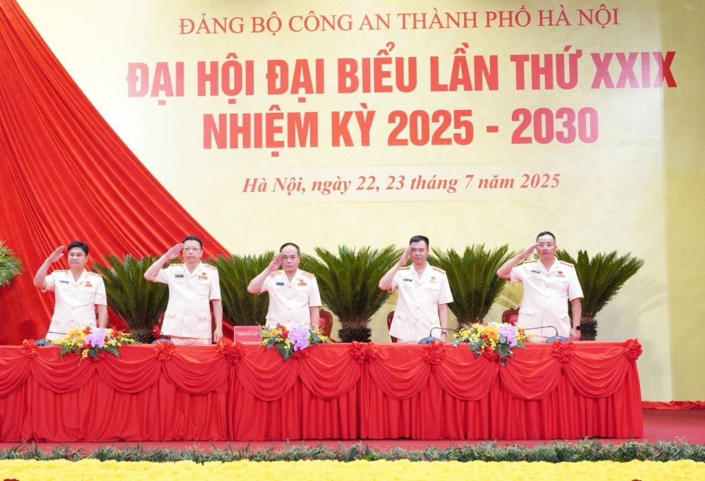 Sẵn sàng cho Đại hội Đảng bộ CATP Hà Nội nhiệm kỳ 2025-2030