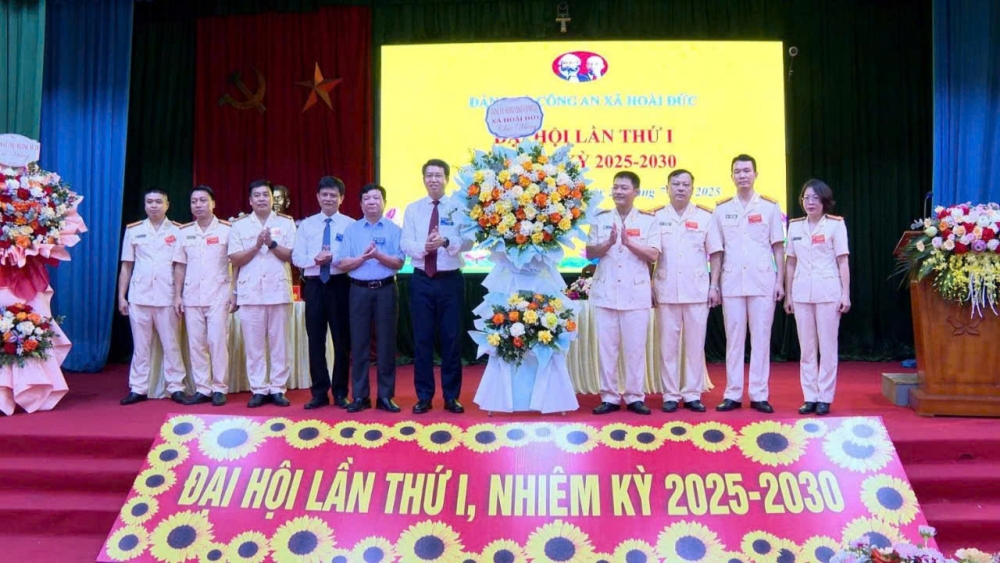 Công an xã Hoài Đức: Bản lĩnh, nhân văn, vì Nhân dân phục vụ