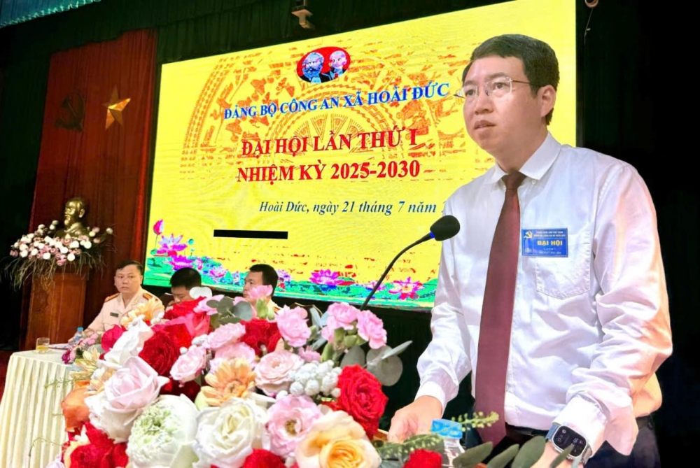 Công an xã Hoài Đức: Bản lĩnh, nhân văn, vì Nhân dân phục vụ