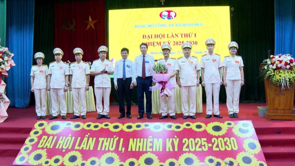 Công an xã Hoài Đức: Bản lĩnh, nhân văn, vì Nhân dân phục vụ