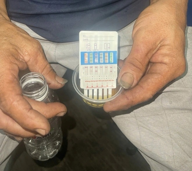 Cảnh sát giao thông truy đuổi, bắt tài xế dương tính ma túy trên cao tốc