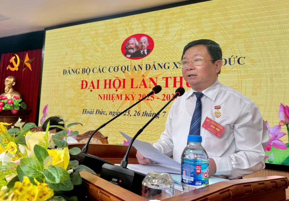 Nâng cao vai trò của Đảng bộ các cơ quan Đảng xã Hoài Đức