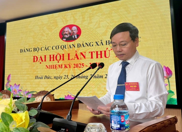 Nâng cao vai trò của Đảng bộ các cơ quan Đảng xã Hoài Đức